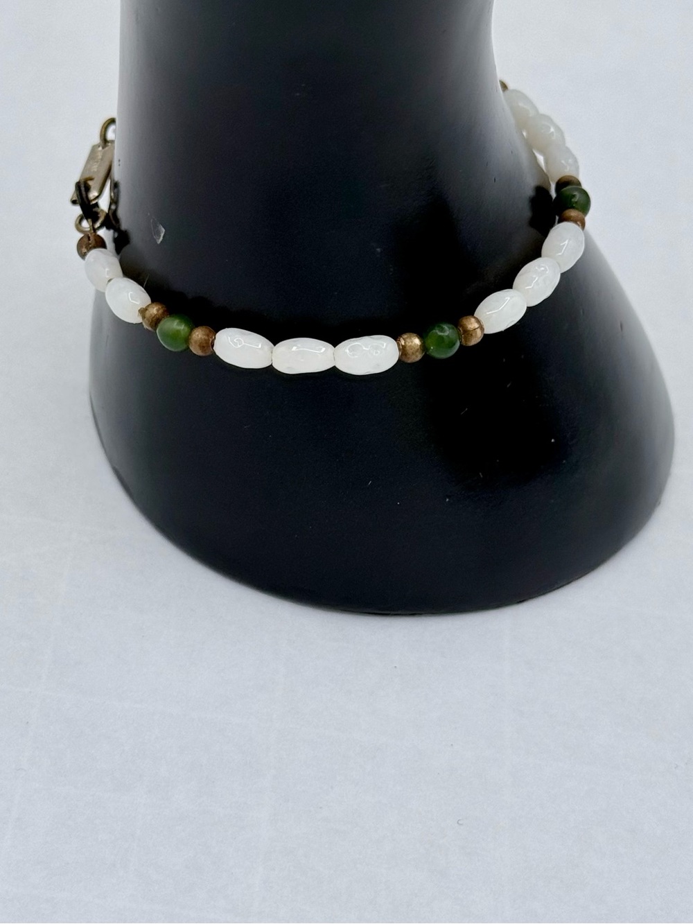 Vtg Carol Dauplaise Beaded Necklace Signed Patent 3427691 Slide Clasp 1970s 1980